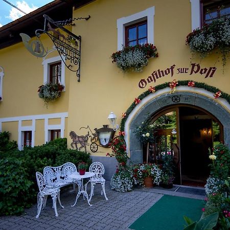 Ferienhotel Gasthof Zur Post Untertauern Exteriör bild