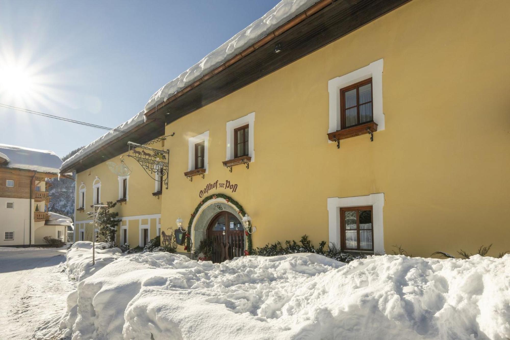 Ferienhotel Gasthof Zur Post Untertauern Exteriör bild